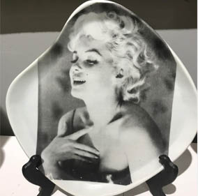 Marilyn Monroe Plate